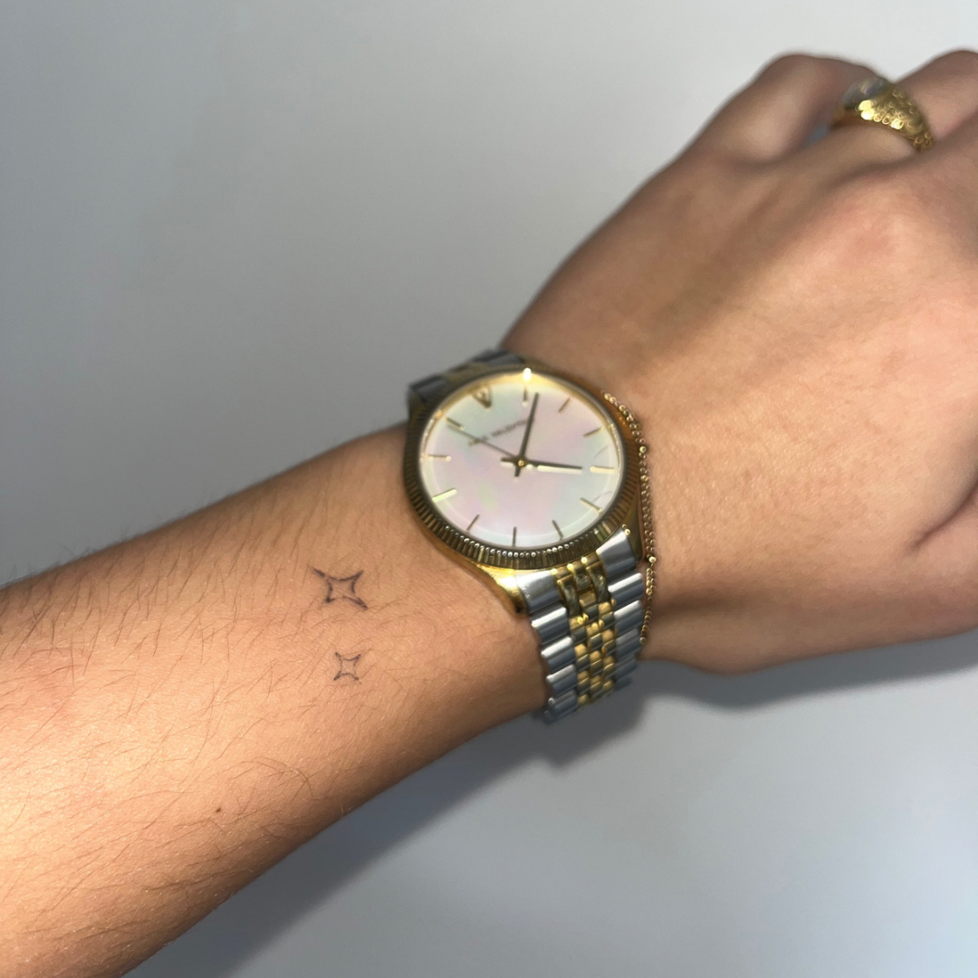 Temporary tattoo sparkle