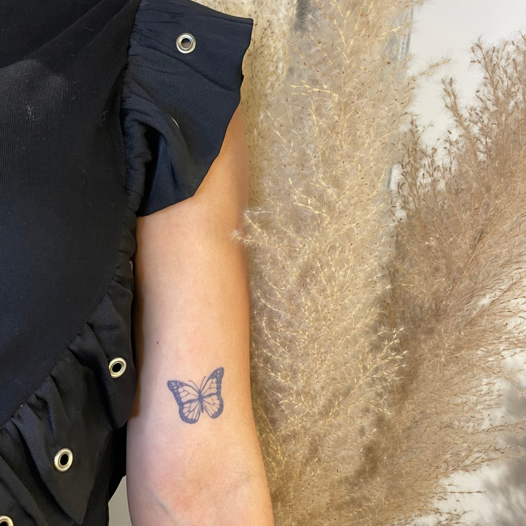 Temporary tattoo butterfly