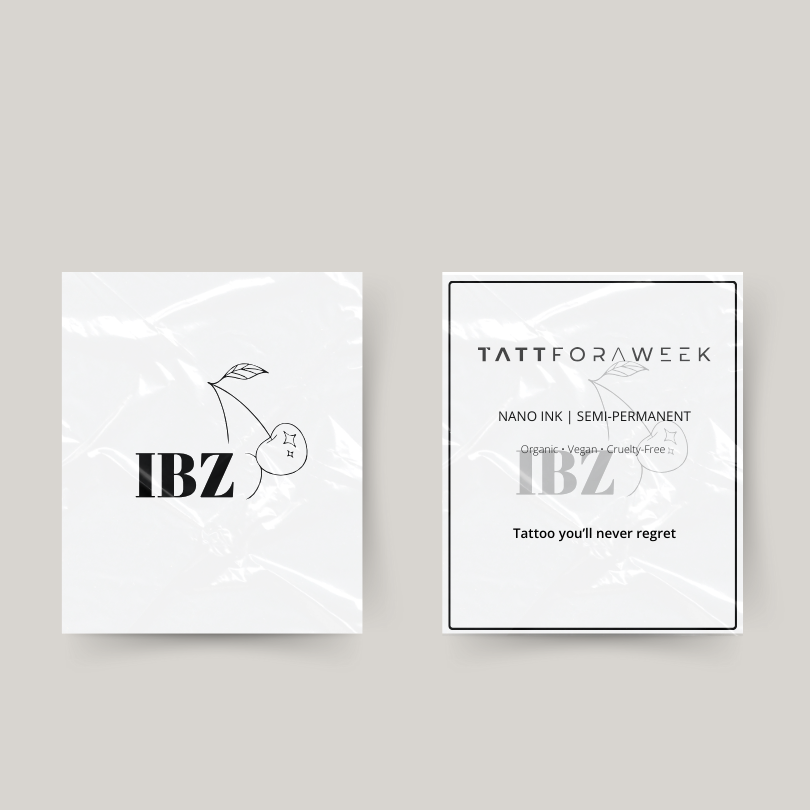 Temporary tattoo Ibiza