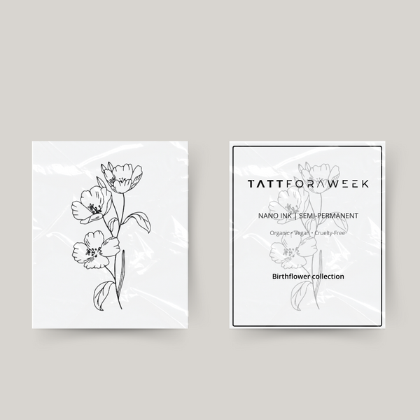August birth flower tattoo meaning