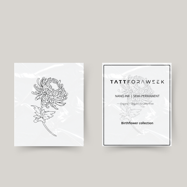 November birth flower tattoo meaning