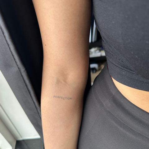 Temporary tattoo perfection