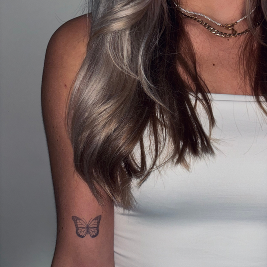 Temporary tattoo butterfly