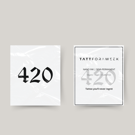 Temporary tattoo 420
