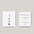 Temporary tattoo Aquarius universe