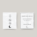 Temporary tattoo Cancer universe