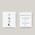 Temporary tattoo Virgo universe