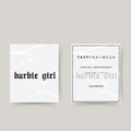 Temporary tattoo Barbie girl