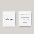 Temporary tattoo fuck you
