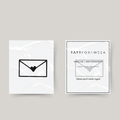 Temporary tattoo love letter