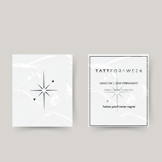 Temporary tattoo North Star