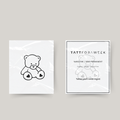 Temporary tattoo teddy bear heart