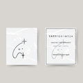Temporary tattoo Aquarius stars
