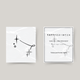 Temporary tattoo Gemini stars