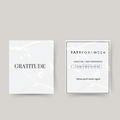 Temporary tattoo gratitude