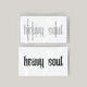 Temporary tattoo heavy soul
