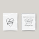 Temporary tattoo love yourself heart