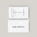 Temporary tattoo made with love