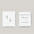 Temporary matching compass tattoo