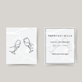Temporary matching tattoo wine glasses