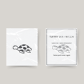 Temporary tattoo little turtle