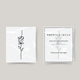 Temporary tattoo elegant rose