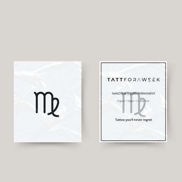 Virgo zodiac sign tattoo meaning