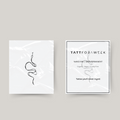 Temporary tattoo snake fineline