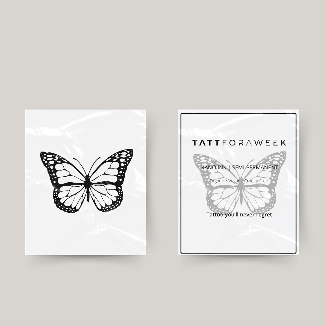 Temporary tattoo butterfly