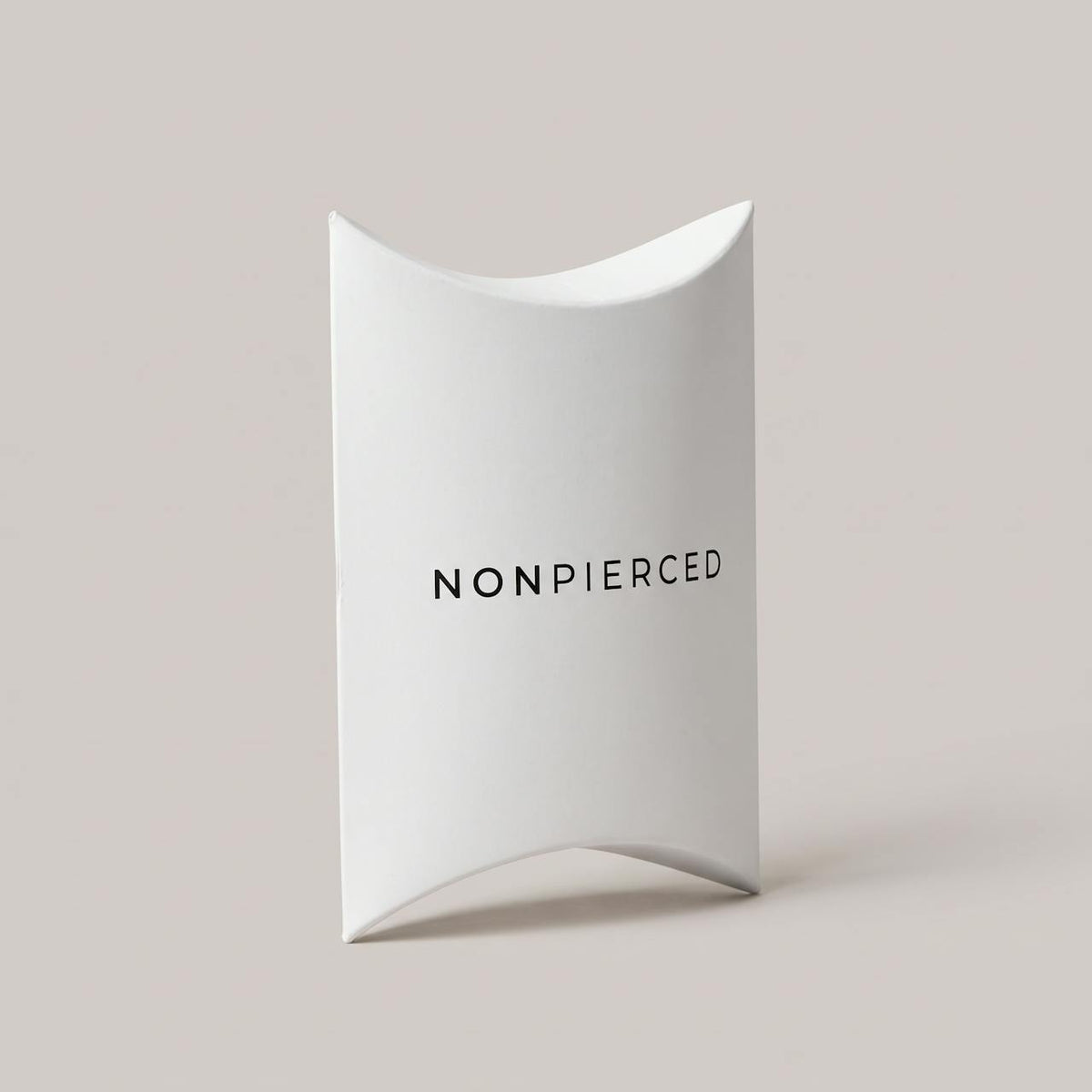 Nep neusring sterretje zilver in NONPIERCED doosje