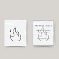 Temporary tattoo fire