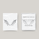 Temporary tattoo hanging plants