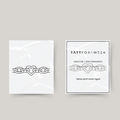 Temporary tattoo chain of love