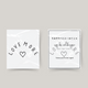 Temporary tattoo love more