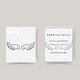 Temporary tattoo wing